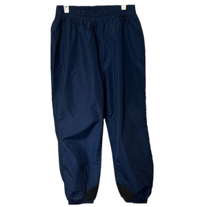 Vintage Columbia Blue Wind Breaker Track Pants Women’s L Warm Up Shell Layer